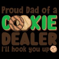 Funny Girl Scout Proud Dad Of A Cookie Dealer I'll Hook You Up Mug