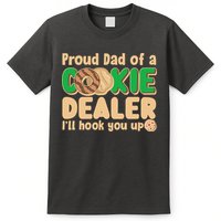 Funny Girl Scout Proud Dad Of A Cookie Dealer I'll Hook You Up T-Shirt