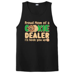 Funny Girl Scout Proud Mom Of A Cookie Dealer I'll Hook You Up PosiCharge Competitor Tank