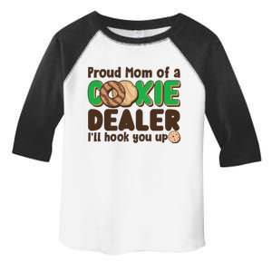 Funny Girl Scout Proud Mom Of A Cookie Dealer I'll Hook You Up Toddler Fine Jersey T-Shirt