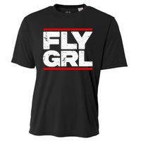 Fly Grl Survival Of The Thickest Mavis Beamont Cooling Performance Crew T-Shirt