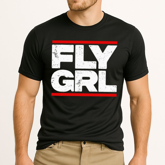 Fly Grl Survival Of The Thickest Mavis Beamont Cooling Performance Crew T-Shirt