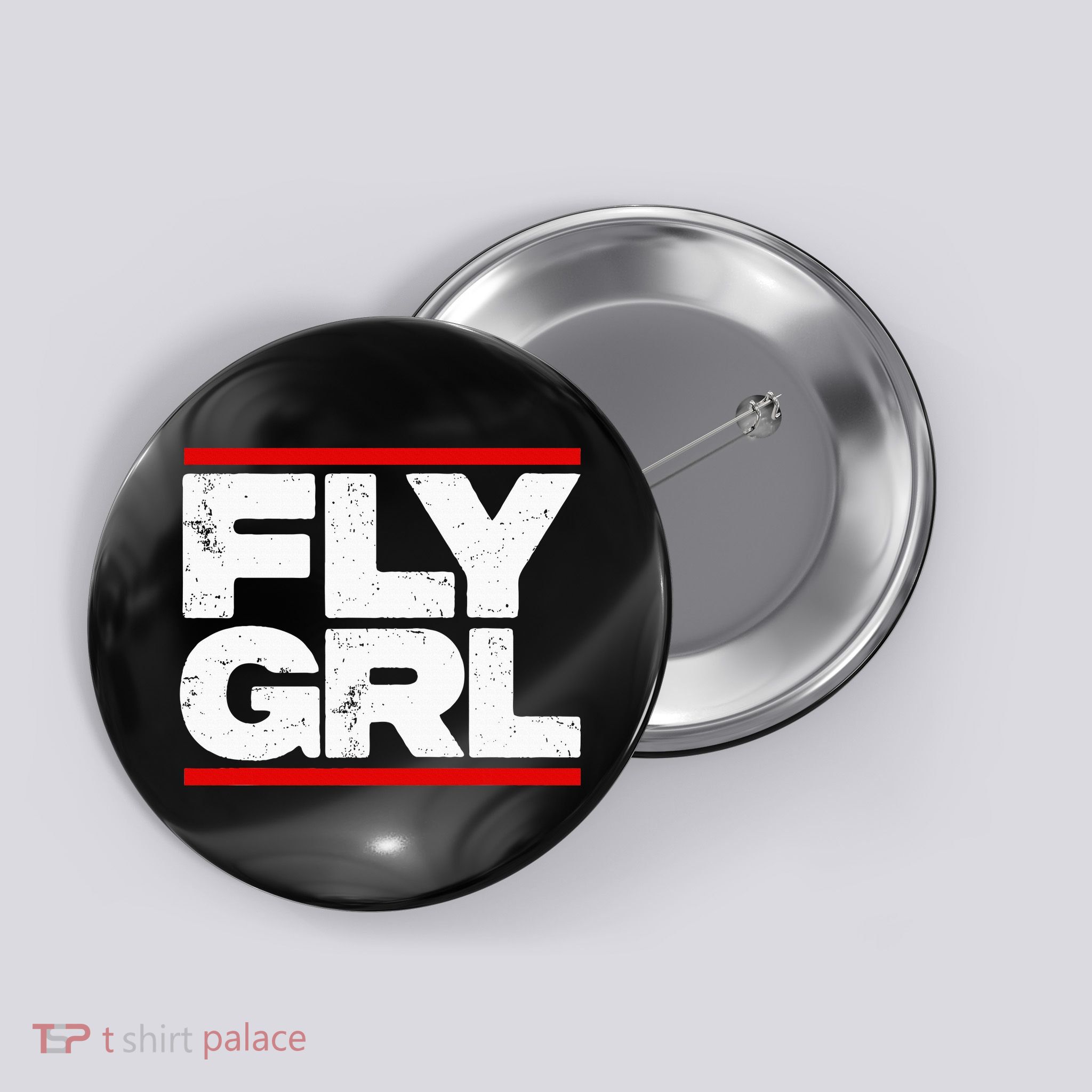 Fly Grl Survival Of The Thickest Mavis Beamont Button