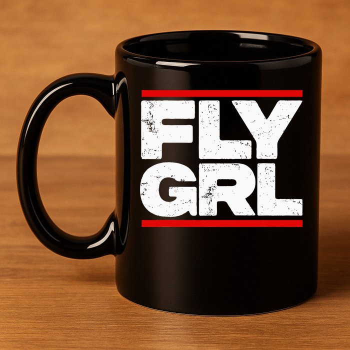 Fly Grl Survival Of The Thickest Mavis Beamont 11oz C Handle Ceramic Mug