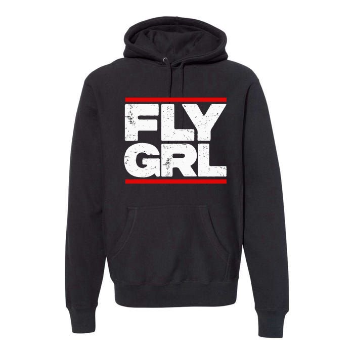 Fly Grl Survival Of The Thickest Mavis Beamont Premium Hoodie