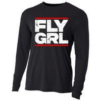 Fly Grl Survival Of The Thickest Mavis Beamont Cooling Performance Long Sleeve Crew