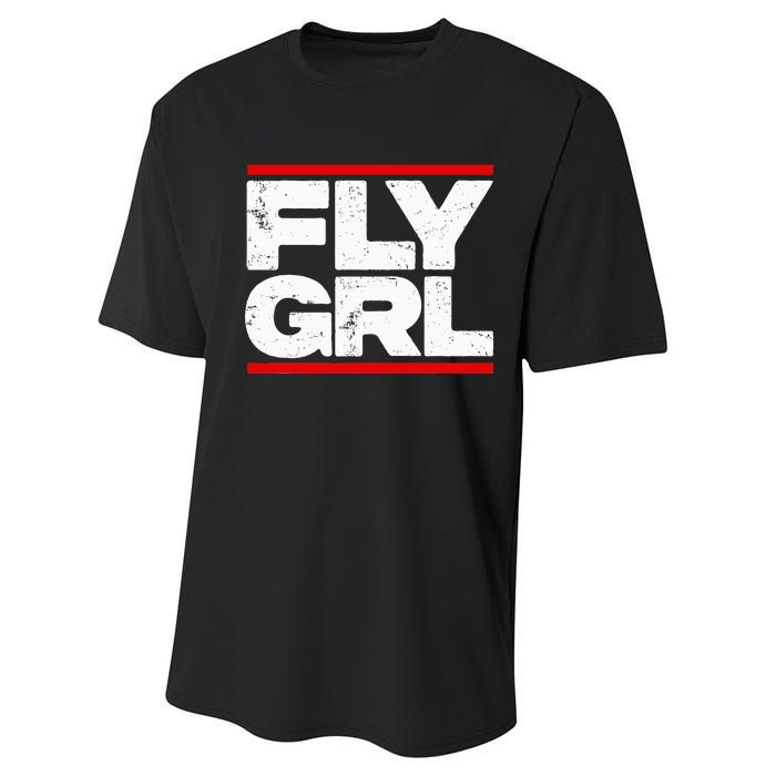 Fly Grl Survival Of The Thickest Mavis Beamont Performance Sprint T-Shirt