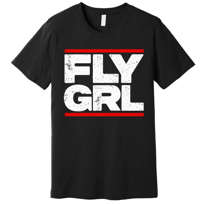 Fly Grl Survival Of The Thickest Mavis Beamont Premium T-Shirt