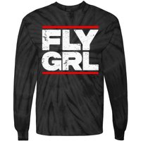 Fly Grl Survival Of The Thickest Mavis Beamont Tie-Dye Long Sleeve Shirt