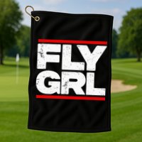 Fly Grl Survival Of The Thickest Mavis Beamont Golf Towel