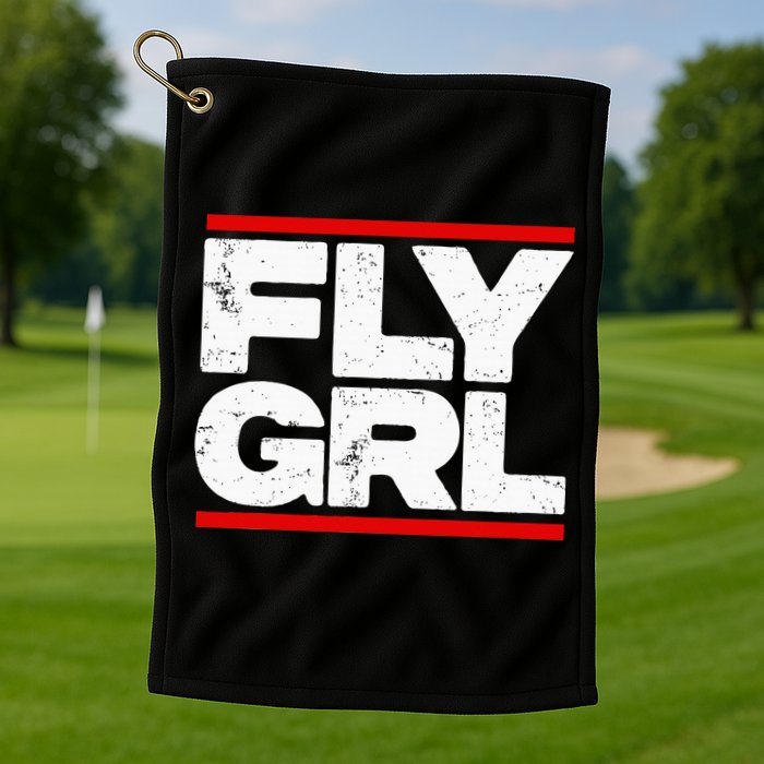 Fly Grl Survival Of The Thickest Mavis Beamont Golf Towel