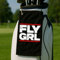 Fly Grl Survival Of The Thickest Mavis Beamont Golf Towel