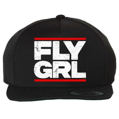 Fly Grl Survival Of The Thickest Mavis Beamont Wool Snapback Cap