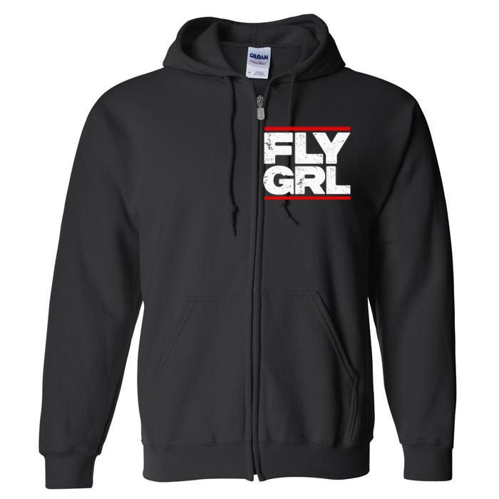 Fly Grl Survival Of The Thickest Mavis Beamont Full Zip Hoodie