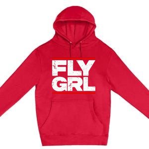 Fly Grl Survival Of The Thickest Mavis Beamont Premium Pullover Hoodie