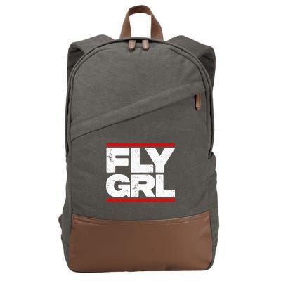 Fly Grl Survival Of The Thickest Mavis Beamont Cotton Canvas Backpack