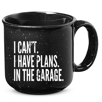 Funny Garage Sayings Car Lovers Workshop Mechanics Humor 15oz Campfire Ceramic Mug