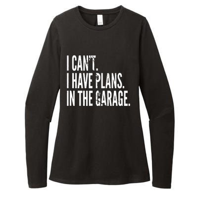 Funny Garage Sayings Car Lovers Workshop Mechanics Humor Womens CVC Long Sleeve Shirt