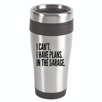 Funny Garage Sayings Car Lovers Workshop Mechanics Humor 16oz Travel Tumbler