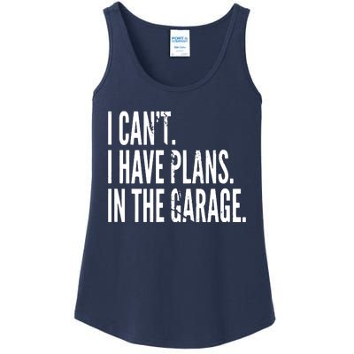 Funny Garage Sayings Car Lovers Workshop Mechanics Humor Ladies Essential Tank