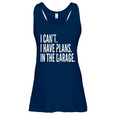 Funny Garage Sayings Car Lovers Workshop Mechanics Humor Ladies Essential Flowy Tank