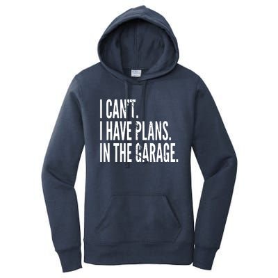 Funny Garage Sayings Car Lovers Workshop Mechanics Humor Women's Pullover Hoodie