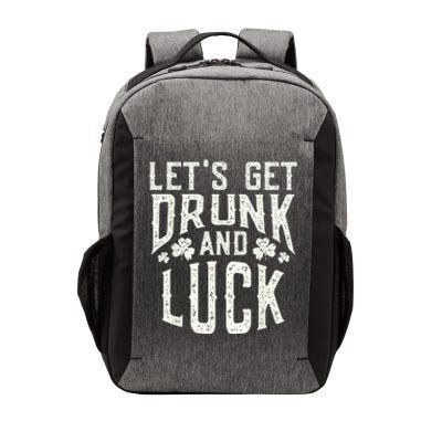 Funny Green St Patricks Day Saying Drunk Fuck Pun Vector Backpack