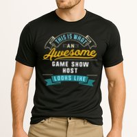 Funny Game Show Host Awesome Job Occupation Graduation Performance Shirt