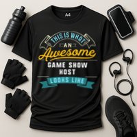 Funny Game Show Host Awesome Job Occupation Graduation Performance Shirt
