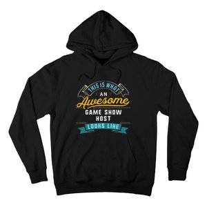 Funny Game Show Host Awesome Job Occupation Graduation Hoodie