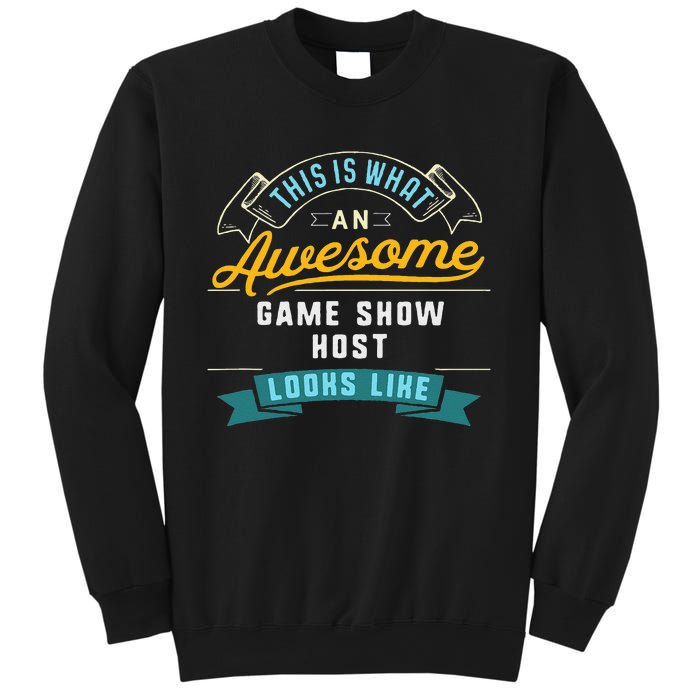 Funny Game Show Host Awesome Job Occupation Graduation Sweatshirt