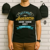 Funny Game Show Host Awesome Job Occupation Graduation T-Shirt