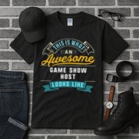 Funny Game Show Host Awesome Job Occupation Graduation Tall T-Shirt