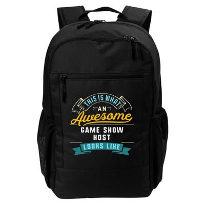 Funny Game Show Host Awesome Job Occupation Graduation Backpack
