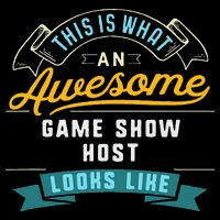 Funny Game Show Host Awesome Job Occupation Graduation 7-Panel Snapback Hat