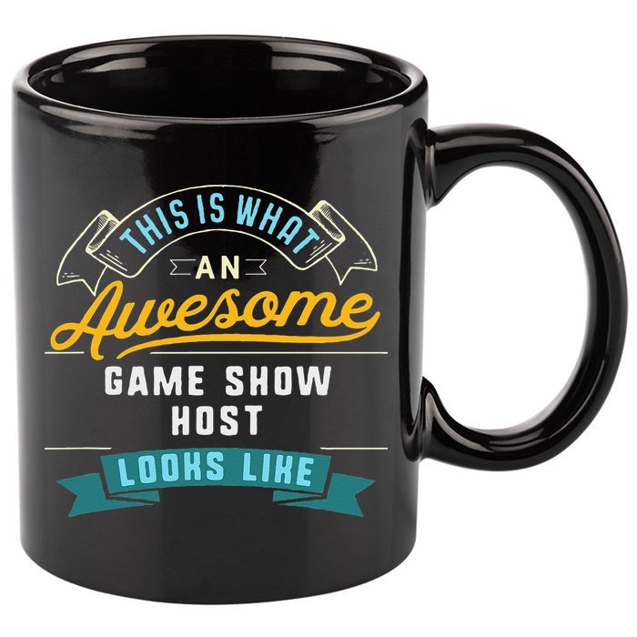 Funny Game Show Host Awesome Job Occupation Graduation 11oz C Handle Ceramic Mug