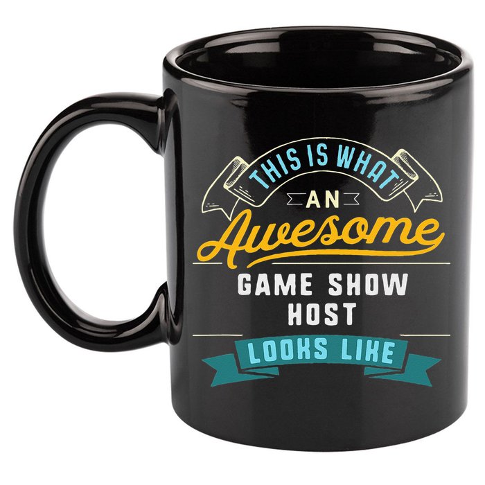 Funny Game Show Host Awesome Job Occupation Graduation 11oz C Handle Ceramic Mug