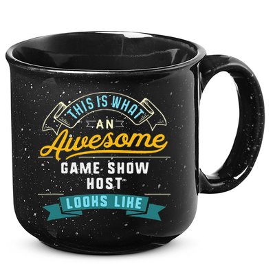 Funny Game Show Host Awesome Job Occupation Graduation 15oz Campfire Ceramic Mug