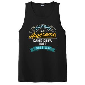 Funny Game Show Host Awesome Job Occupation Graduation PosiCharge Competitor Tank