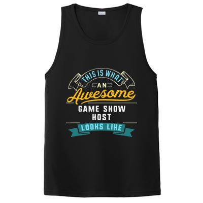 Funny Game Show Host Awesome Job Occupation Graduation PosiCharge Competitor Tank