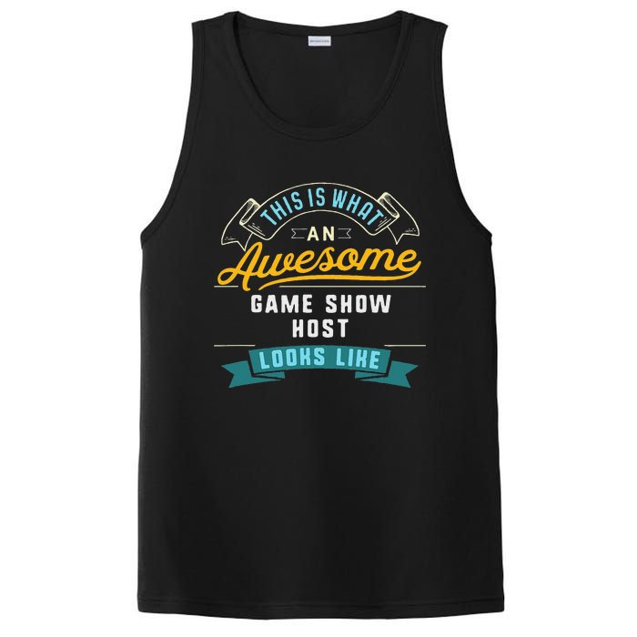 Funny Game Show Host Awesome Job Occupation Graduation PosiCharge Competitor Tank