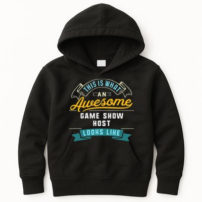 Funny Game Show Host Awesome Job Occupation Graduation Kids Hoodie