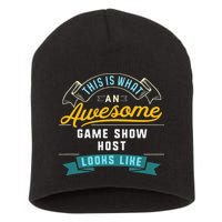 Funny Game Show Host Awesome Job Occupation Graduation Short Acrylic Beanie