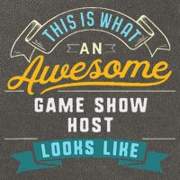 Funny Game Show Host Awesome Job Occupation Graduation Cotton Canvas Backpack