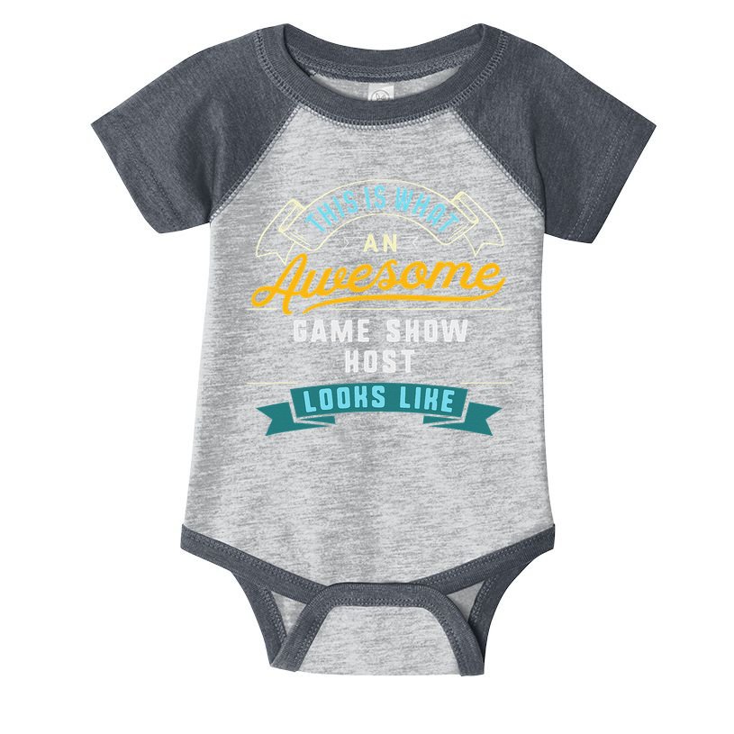 Funny Game Show Host Awesome Job Occupation Graduation Infant Baby Jersey Bodysuit