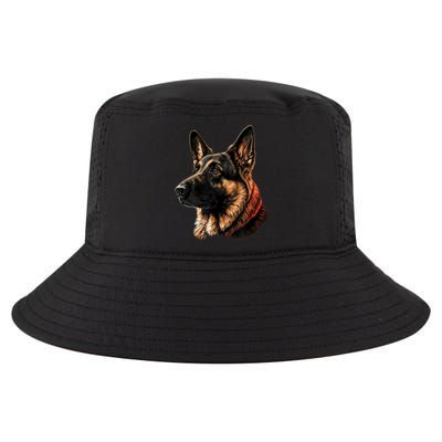 Funny German Shepherd Dog Cool Comfort Performance Bucket Hat