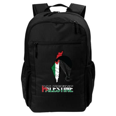 Free Gaza Support Palestine Strong Flag Love Paramotor Gift Backpack