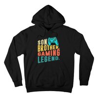 Funny Gamer Son Big Brother Gaming Legend Gift Boys Teenager Hoodie