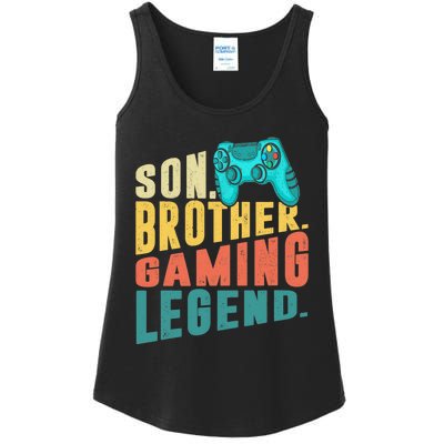 Funny Gamer Son Big Brother Gaming Legend Gift Boys Teenager Ladies Essential Tank