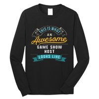 Funny Game Show Hos Awesome Job Occupation Graduation Long Sleeve Shirt